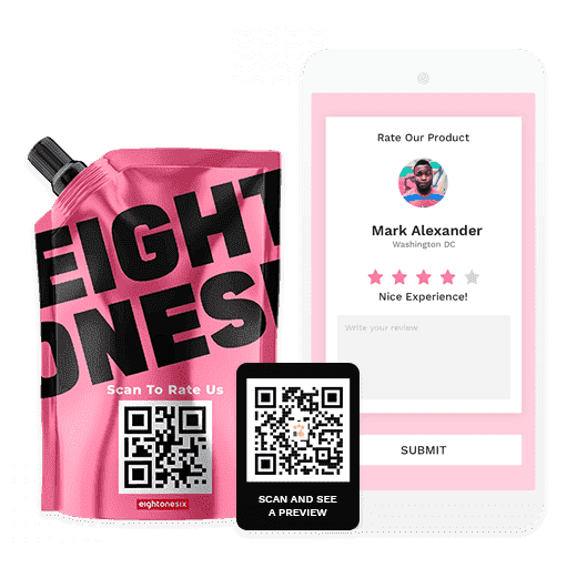 Rating feedback QR Code